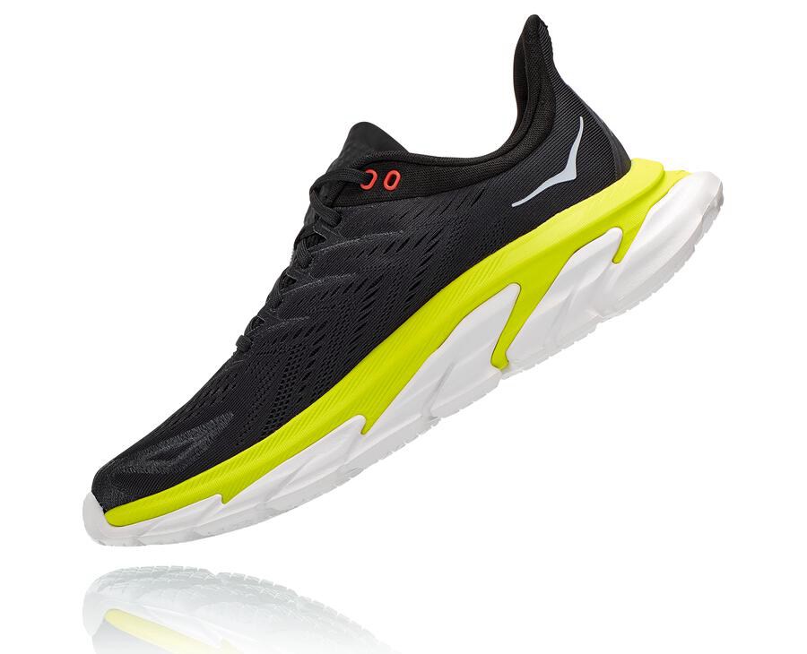 Hoka One One Tenisky Panske Čierne - Clifton Edge - 72390-ZMCE